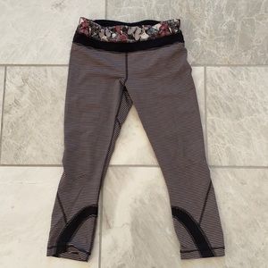 Lulu Run inspire crop size 6 23”